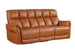 Kingston 3-sits Reclinersoffa med hög rygg