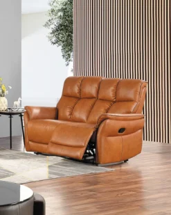 Kingston 2-sits Reclinersoffa med hög rygg