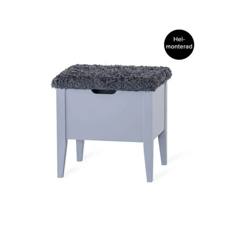 KLINTE BÄNK 45 GRÅ/FÅRPÄLS