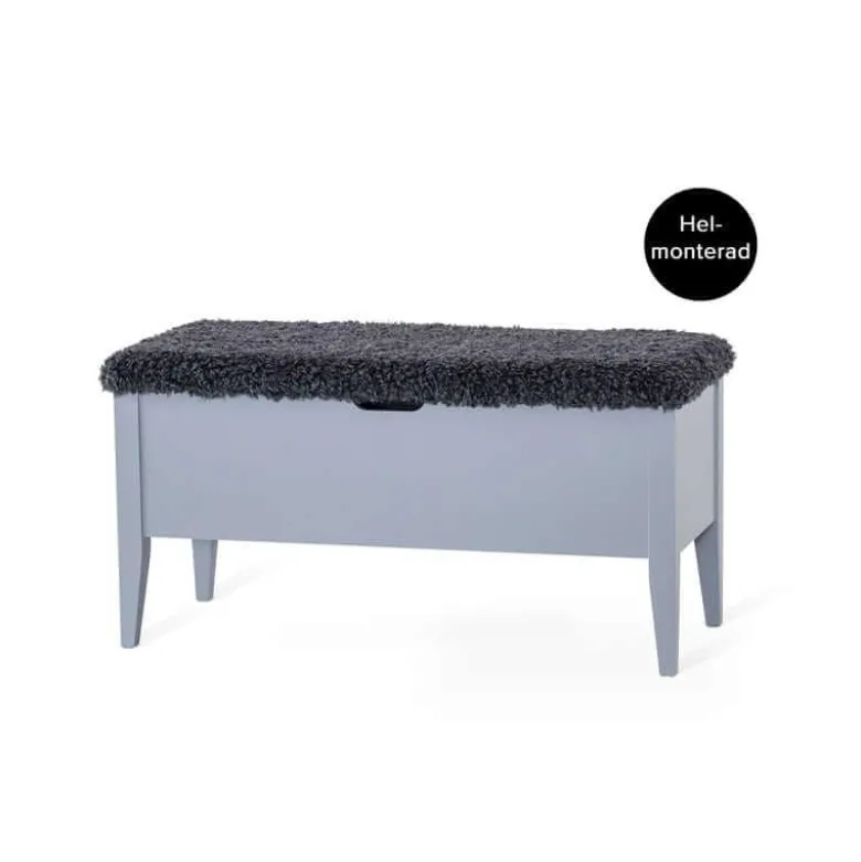 KLINTE BÄNK 90 GRÅ/FÅRPÄLS