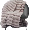 Liny Blanket L - Taupe Pläd