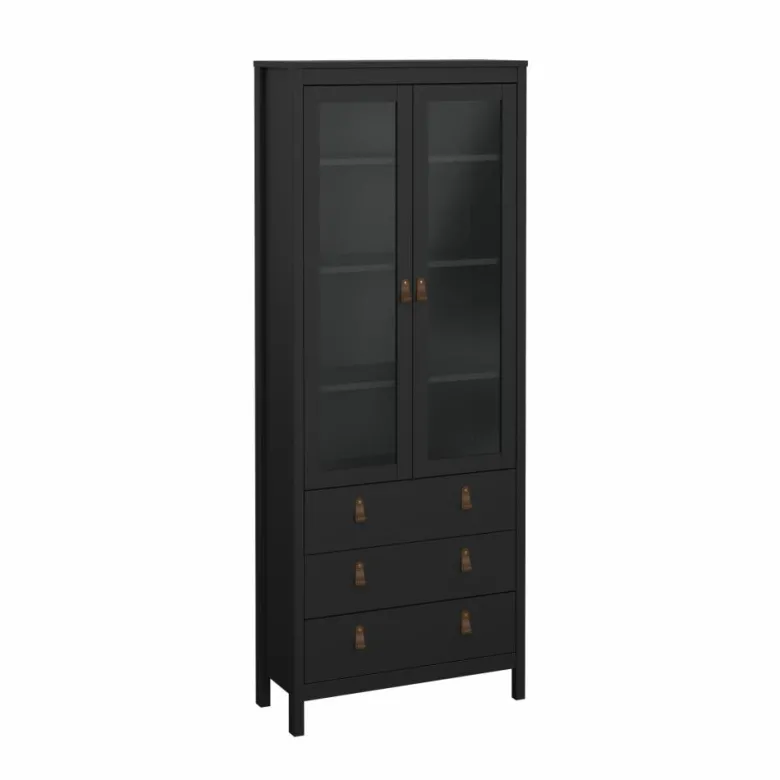 Madrid Vitrinskåp – Svart