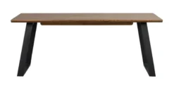 MELVILLE MATBORD BRUN/SVART