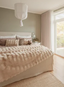 Misty Pläd 140x220 Beige Stor