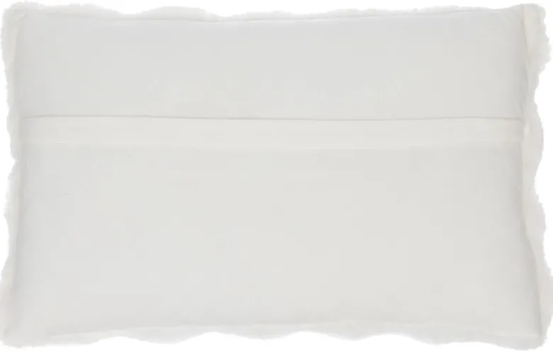 Misty prydnadskudde stor Ivory
