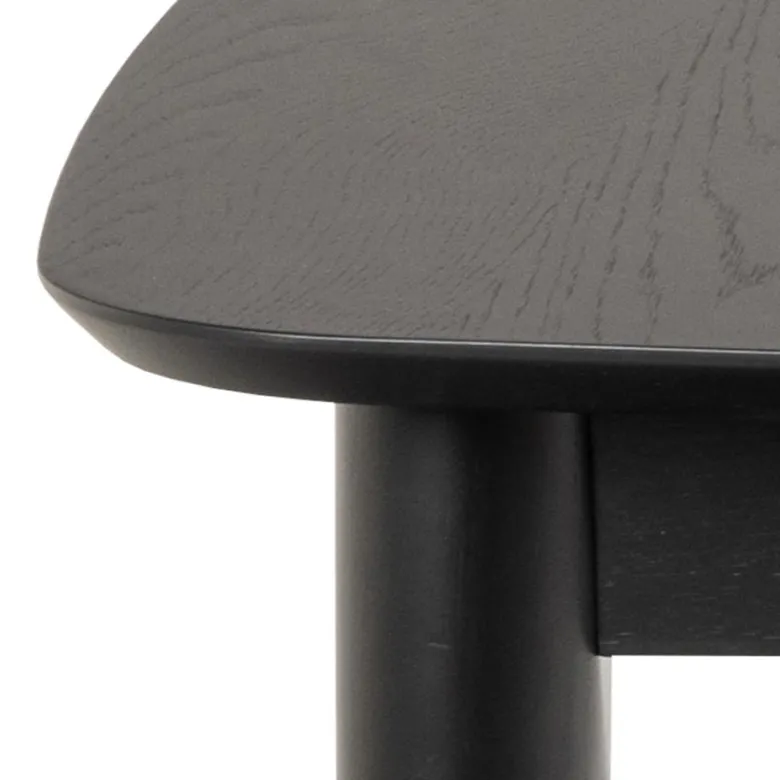 Montreux Matbord Svart 180-219 cm.