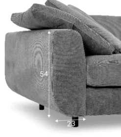 Motive 3.5-sits Soffa - 287 cm