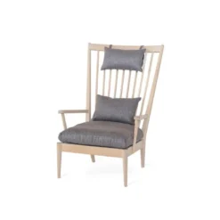 ORUST PINNAFÅTÖLJ VITPIGMANTERAD/BEIGE