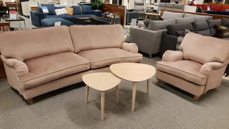 OXFORD SOFFA 3-SITS RAK