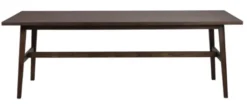 Plainfield matbord 220 brun ek