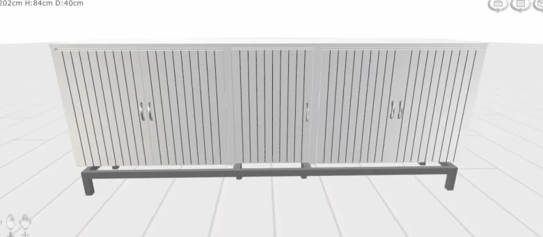 Regal Wood R67 Sideboard Ribbpanel