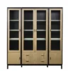 Regal Wood Svart Ek 164 Vitrin