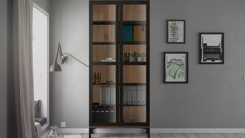 Roomers Vitrin Svart