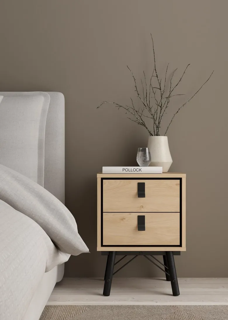 Ry Sängbord Hickory