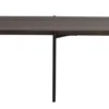 SHELTON SOFFBORD BRUN/SVART 95cm