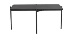 SHELTON SOFFBORD SVART 95cm