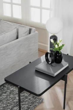 SHELTON SOFFBORD SVART 95cm