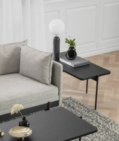 SHELTON SOFFBORD SVART 95cm