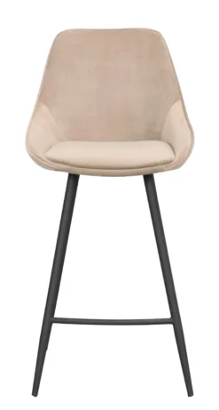 SIERRA BARSTOL SAMMET BEIGE/SVART