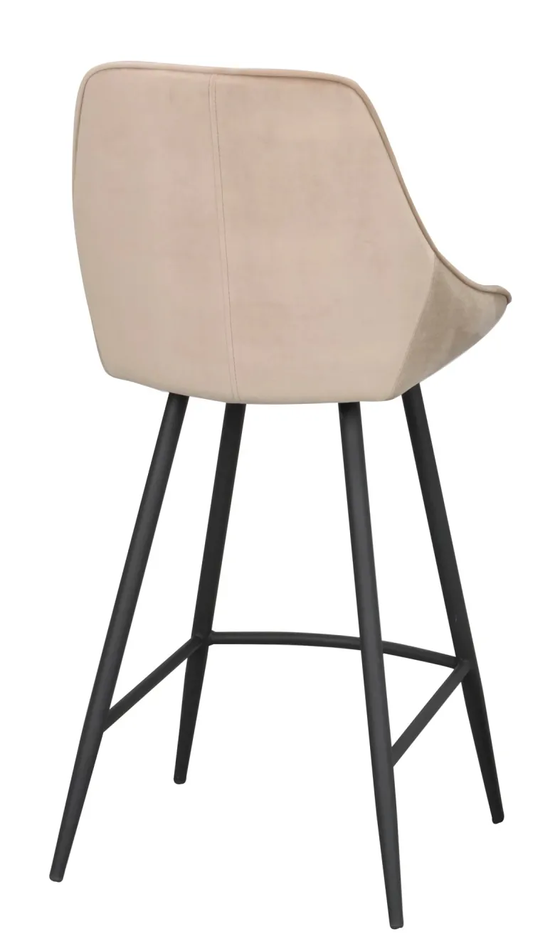 SIERRA BARSTOL SAMMET BEIGE/SVART