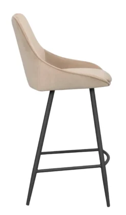 SIERRA BARSTOL SAMMET BEIGE/SVART
