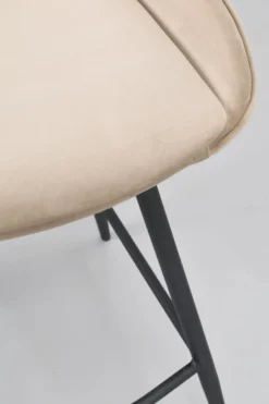 SIERRA BARSTOL SAMMET BEIGE/SVART