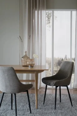 SIERRA STOL GRÅ/SVART