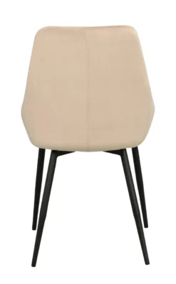 SIERRA STOL SAMMET BEIGE/SVART