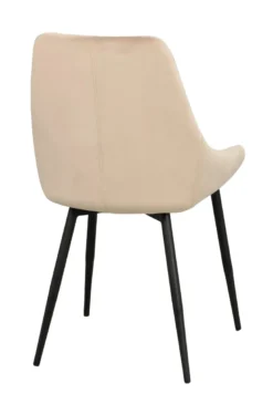 SIERRA STOL SAMMET BEIGE/SVART