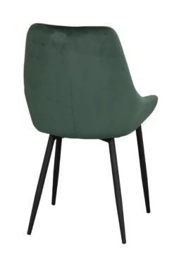 SIERRA STOL SAMMET GRÖN/SVART