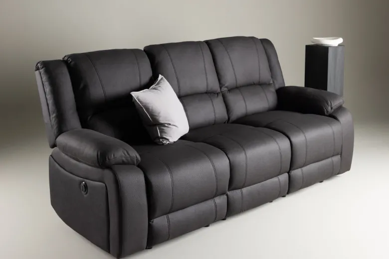 Singapore 3-sits reclinersoffa