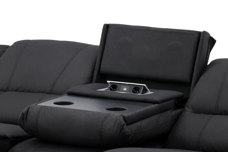 Singapore 3-sits reclinersoffa