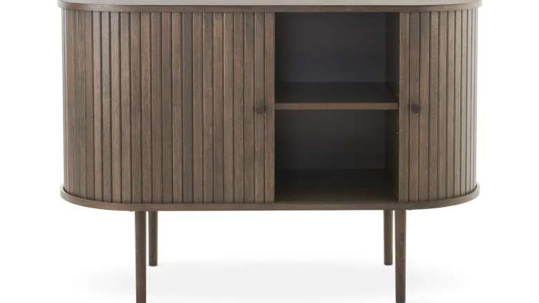 Slide Sideboard 110 Brunlackad ek