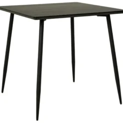 SMOKEY MATBORD 80x80 SVART