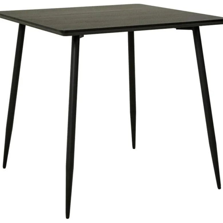 SMOKEY MATBORD 80x80 SVART