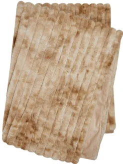Stripy Pläd Toffee 180x120 cm.