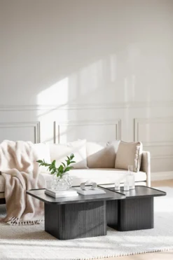 SULLIVAN SOFFBORD SVART 60X60