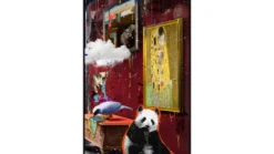 Tavla X-Panda 80x120, highgloss, canvas