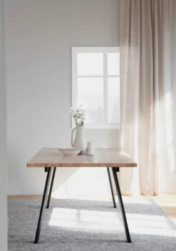 WINNIPEG MATBORD VITPIGMENTERAD/SVART