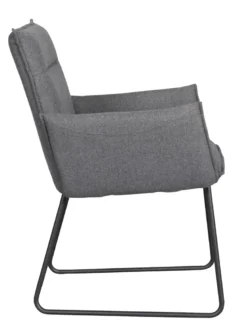 YUKON STOL MÖRKGRÅ/SVART