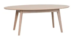 YUMI SOFFBORD OVAL VITPIGMENTERAD