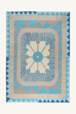 ZIGZAG BLUE MATTA