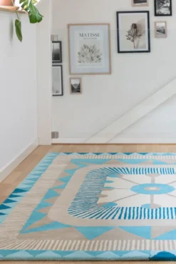 ZIGZAG BLUE MATTA